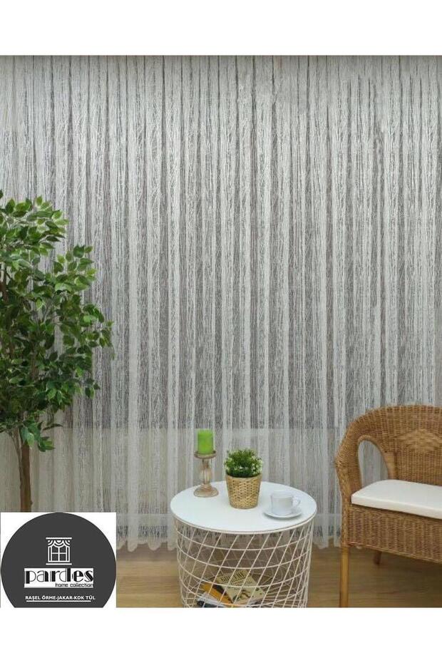 Vista Modern Design Dense Pleated Tulle Curtain