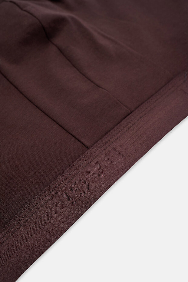 Brown Patterned Cotton Boxers - 3