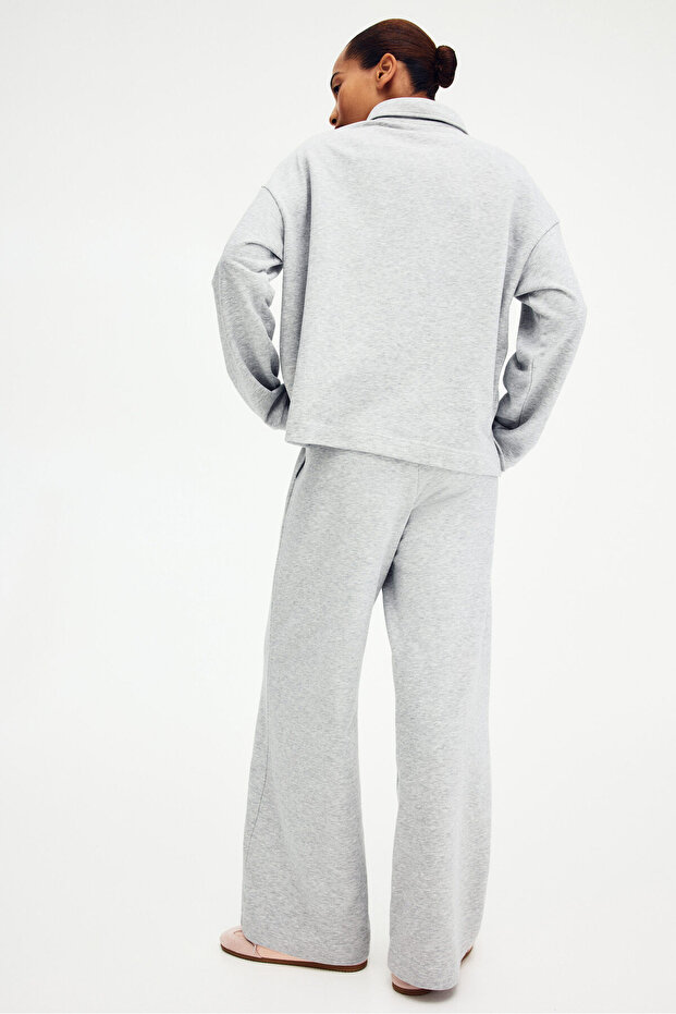 Düz Paçalı Jogger Pantolon - 4