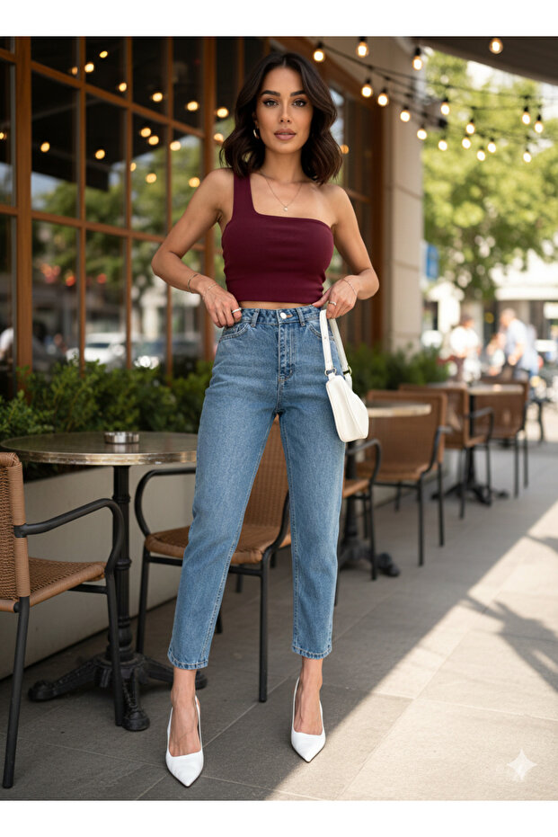 Women's Denim Mom Jeans
