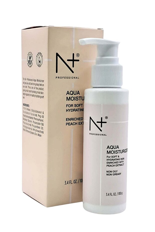 N+ Aqua Moisturizer Soft & Hydrating Skin 100Ml