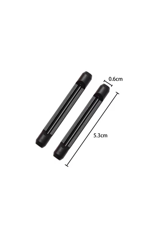 Silicone Anti-Slip Ear Protector Handle Protection Black 1 Pair