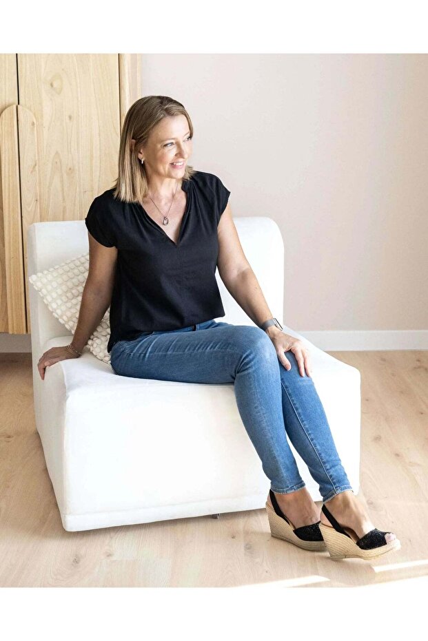 حذاء روكسي إسبادريل ذو كعب إسفيني - 2