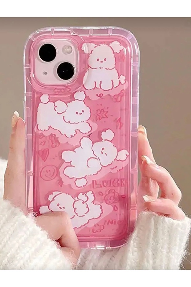 حافظة آيفون 14 بلس بنمط لطيف - 1