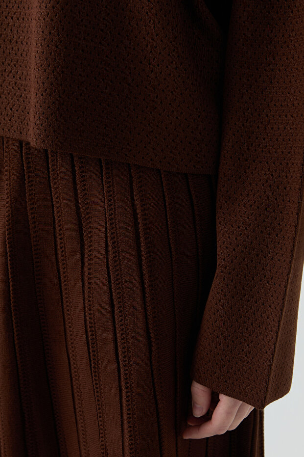 Triko Takım - Kahve - 4