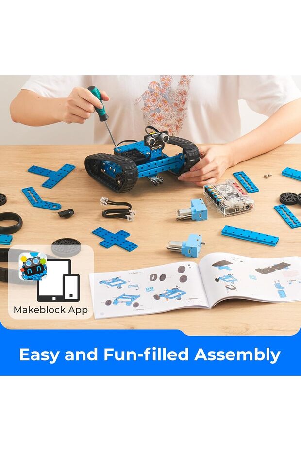 mBot Ranger, 3'ü 1 Arada Programlanabilir Robot Yapım Seti - 4