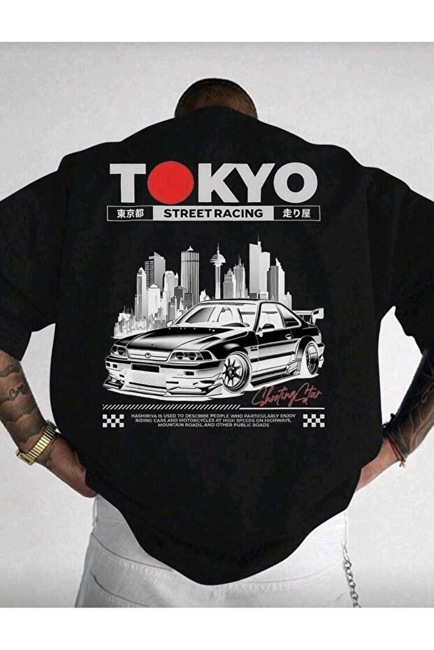 Tokyo Printed T-Shirt – Oversize Stylish Design