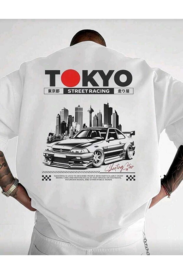 Tokyo Printed T-Shirt – Oversize Stylish Design
