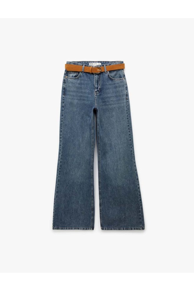 Spanish Flared Indigo Women's Jean Pants 6Sal40138Md