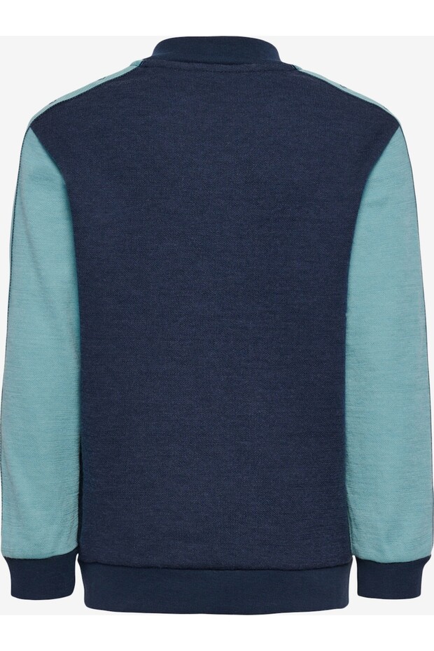 Fermuarlı Kapüşonlu Sweatshirt - 2