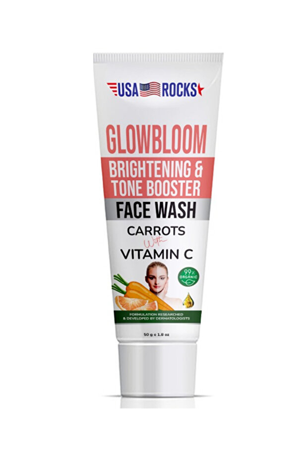 Carrots with Vitamin C Face Wash