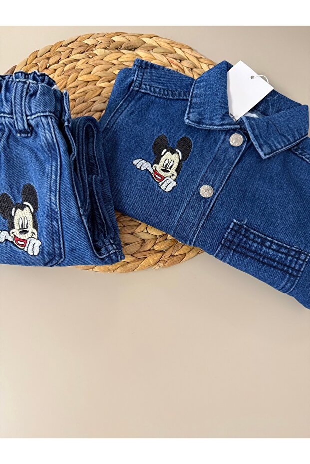 Denim Mickey Set - 2
