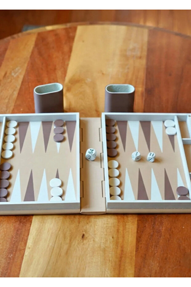 Kitap Tavla Seti (Backgammon) - 8