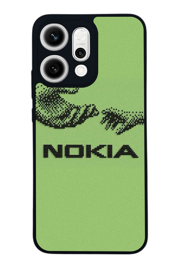 Oppo Reno 14 Compatible Nokia Design Glossy Premium Case