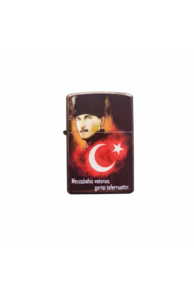 Classic Metal Windproof Lighter - Zippo Style & Refillable 99