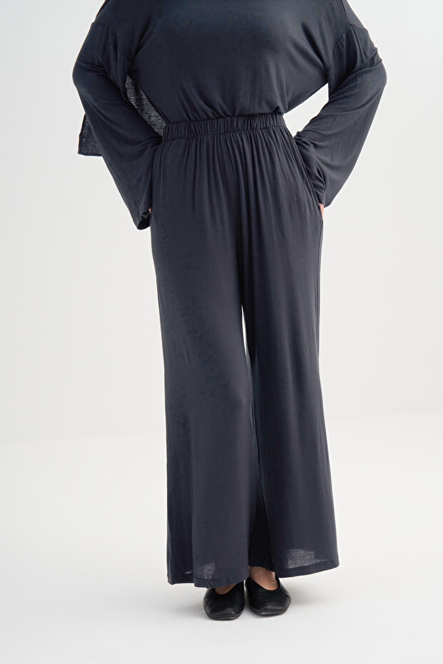 Micro Modal Pantolon Antrasit - 3