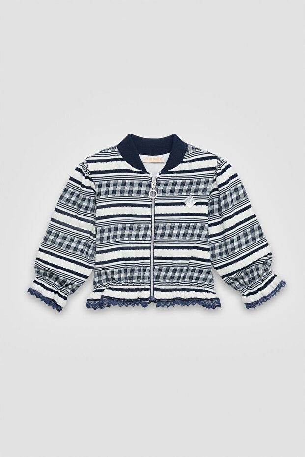 Bg Store Baby Girl Patterned Jacket