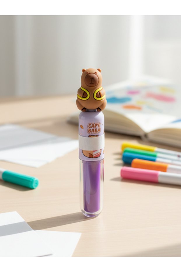 Capybara Design Colorful Felt-Tip Pen