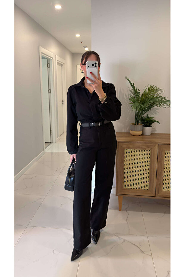 Nersa Siyah Kemerli Tulum - 4