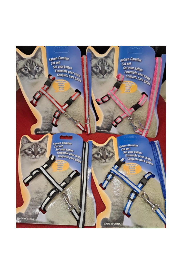 Reflective Cat Walking Collar - 3