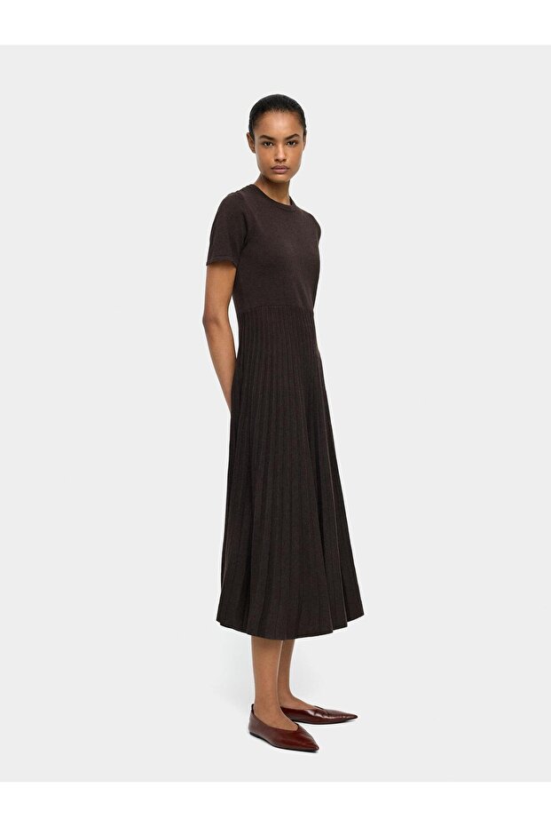Midi Örme Elbise - 1
