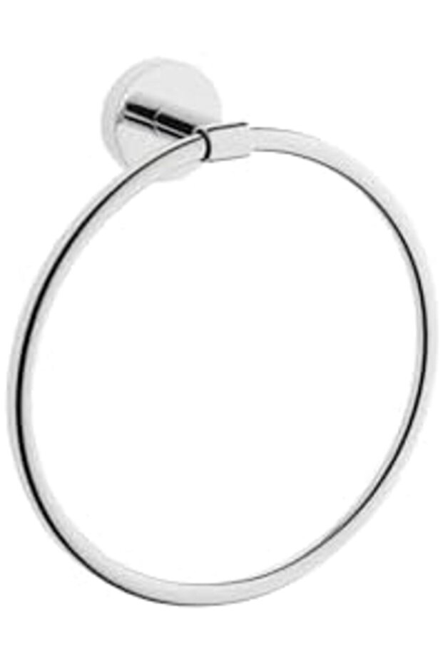 Shopb Base 200 A44101 Ring Towel Holder, Chrome 1163394