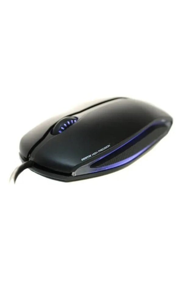 GENTIX Illuminated Mouse, Black, USB, Wired