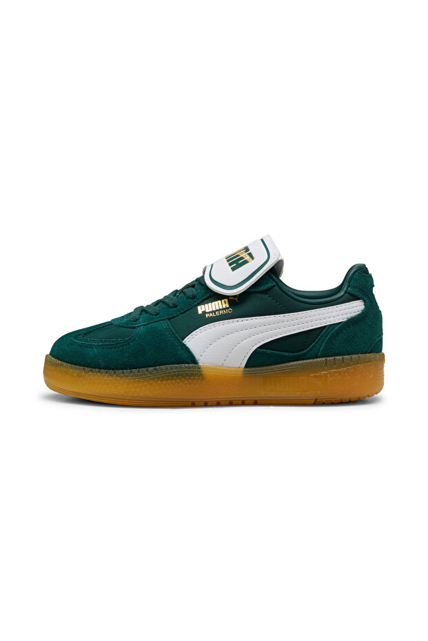 Womens Palermo Moda Tongue Sneakers - Green