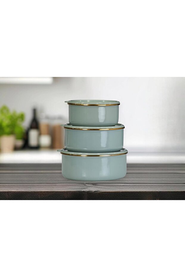Storesellm Pr Soft Green Triple Storage Set 1171935