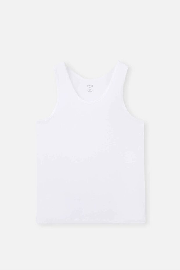 White Modal 2-pack Undershirt - 7
