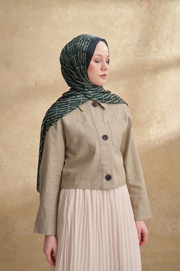 شال بنمط الفوال مستورد - 3