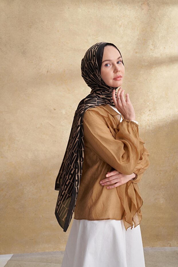 Imported Vual Pattern Shawl - 3