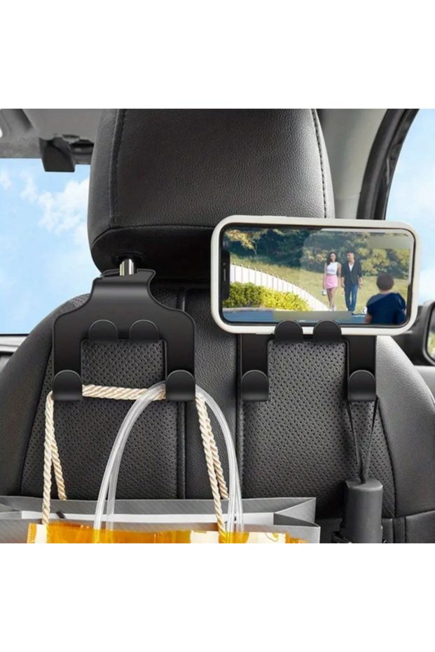 Car Seat Back Organizer Hanger and Phone Holder