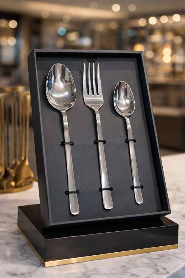 Likya 60 Piece Fork Spoon Set