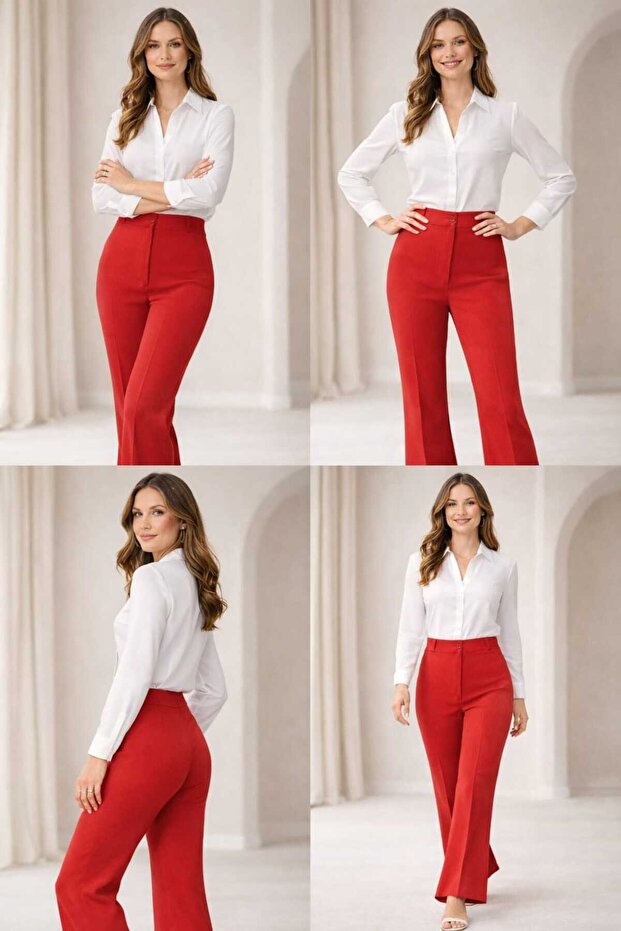 ispanyol paça pantolon - 3