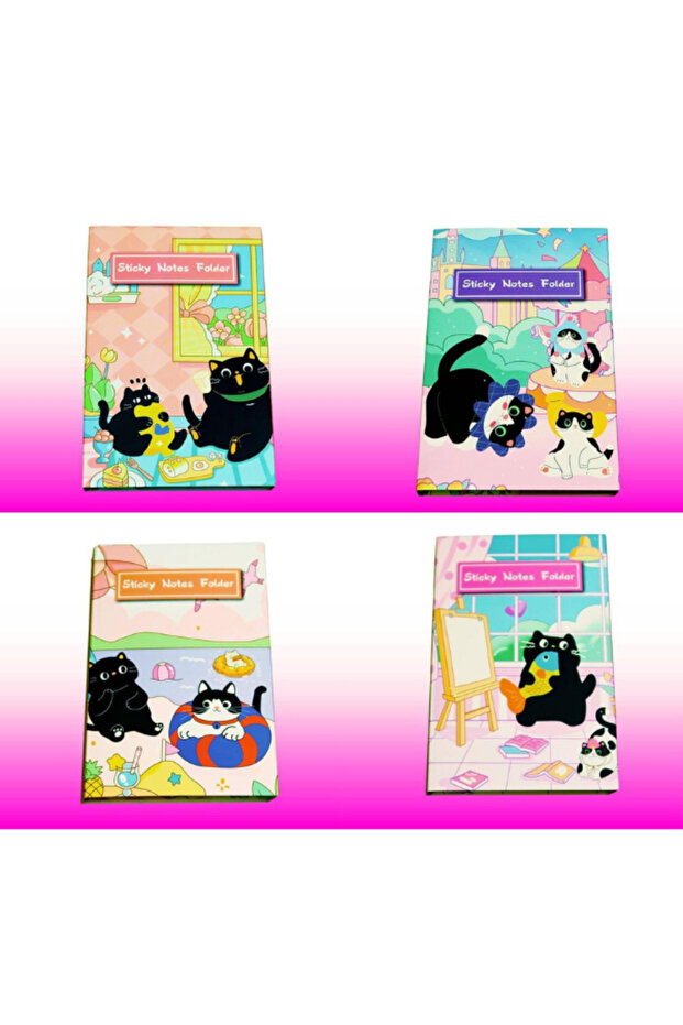 دفتر ملاحظات بتصميم قطة - 5