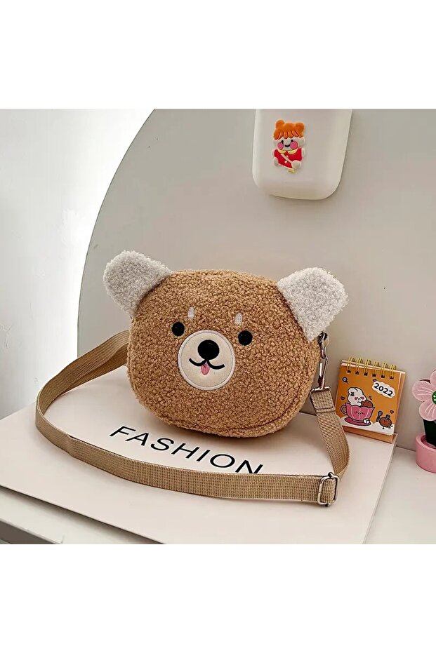 Whimsy Ayıcık Peluş Çapraz Çanta - 1