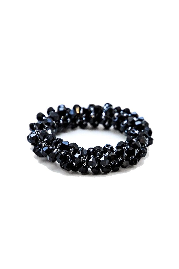 Crystal Stone Elastic Hair Clip