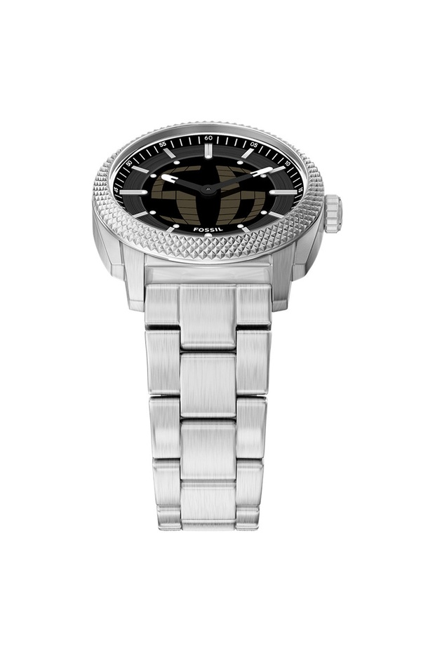 Machine Round Black Dial Watch FS6155 - 6