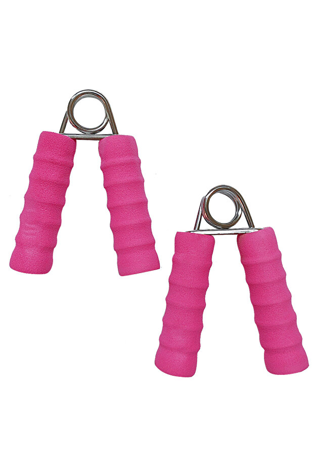 Pink Wrist Strengthening Hand Spring - Sports Fitness Exercise Physical Therapy
