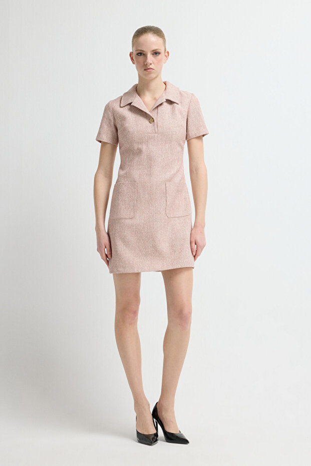 Cepli Mini Elbise - 1