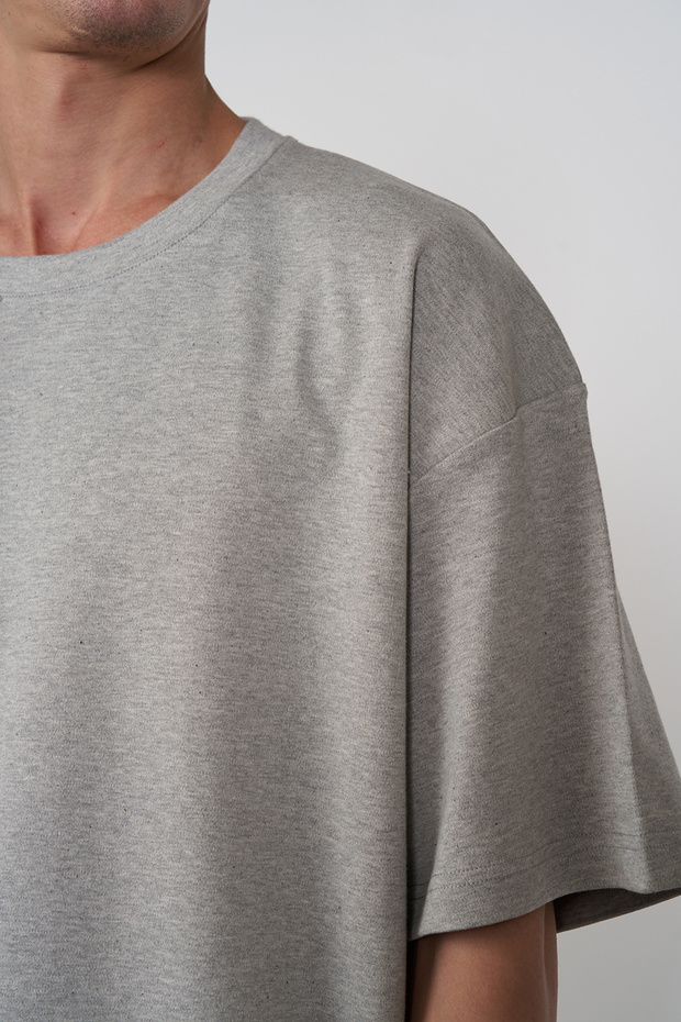 %100 Cotton Oversize Basic Tshirt - 3