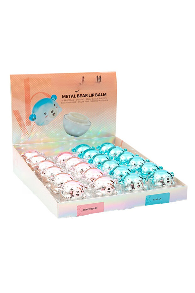 بلسم الشفاه مع دمية دب - 5