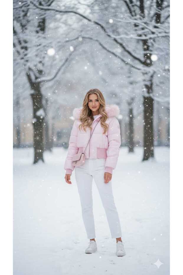 KADIN ŞİŞME MONT - 1