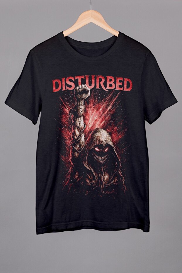 Disturbed Tshirt Black Unisex T-Shirt Cotton