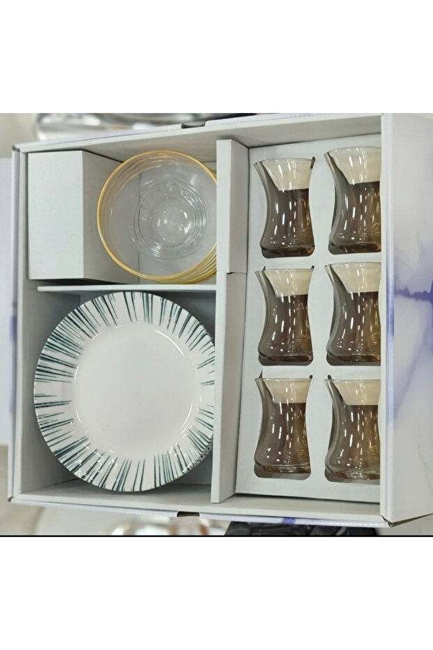 18 PARÇA ÇAY PASTA SETİ - 1