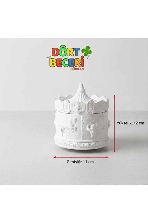 Boyanabilir Atlı Karınca Kutu - 1