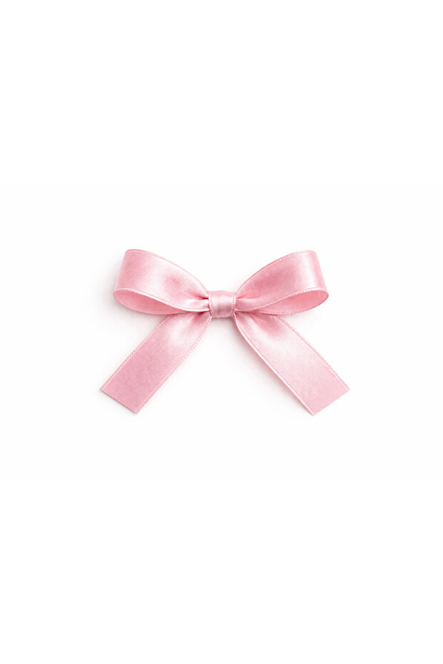Pink Wedding Candy, Gift Ornament, Balloon Ornament, Ready-Made Bow Satin Ribbon 10mm 50 Pcs