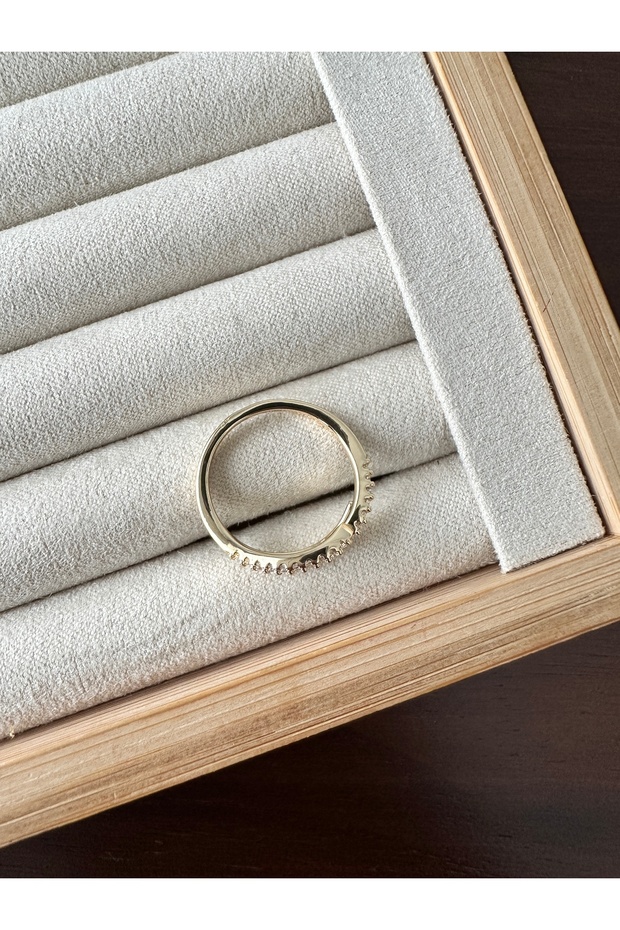 Gold Stone Intersection Ring - 3