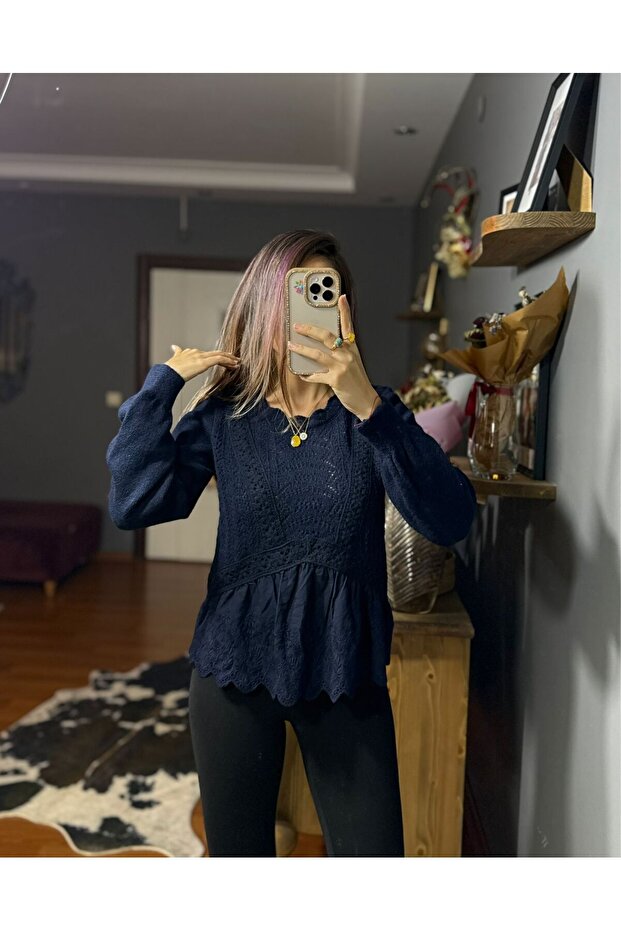 Tasarım Triko Bluz - 2